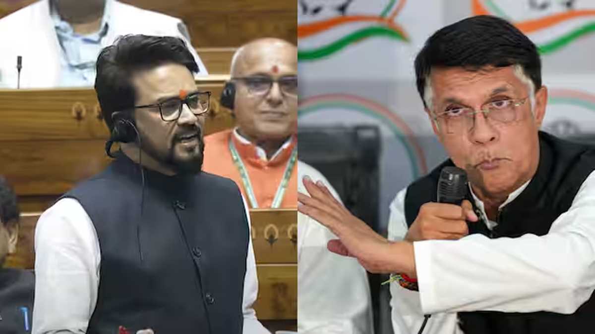 राहुल गांधी पर अनुराग ठाकुर के बयान को लेकर पवन खेड़ा ने किया पलटवार राहुल गांधी पर अनुराग ठाकुर के बयान को लेकर पवन खेड़ा ने किया पलटवार